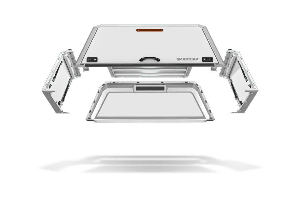 Hardtop Ford Ranger Single Cab 2012–2022 RSI SmartCanopy Blanc – Image 3