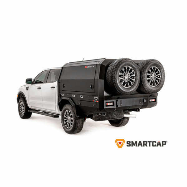 Plateau australien avec Hardtop SmartCap XL Ford Ranger 2012–2022 RSI SmartCap Noir