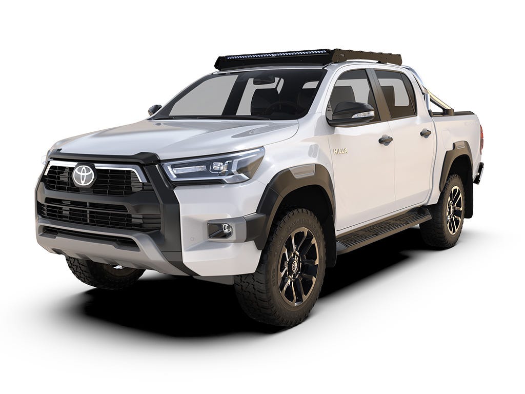 Galerie Slimsport Front Runner Toyota Hilux (2016+) prête barre LED