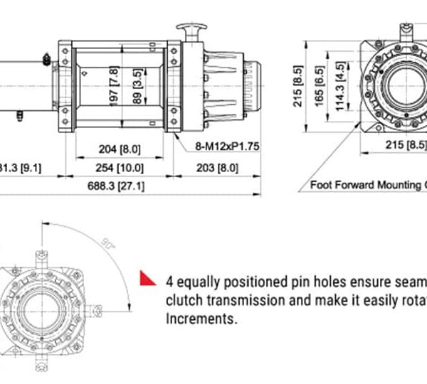 Alternative view of TREUIL COMEUP SEAL 20 RS 12V