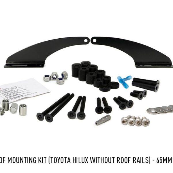 Alternative view of Kit de montage de toit barre LED Lazer Toyota Hilux (2015+) sans barres longitudinales