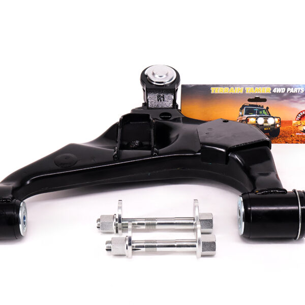 TT CONTROL ARM LOWER L/H INCLUDES CAMBER BOLTS