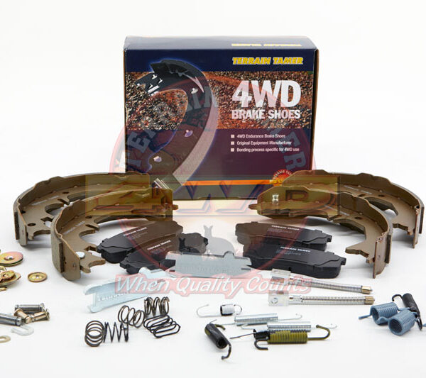 KIT COMPLET DE FREINAGE AVANT + ARRIÈRE