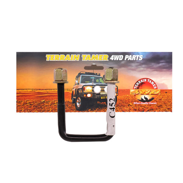 BRIDE DE LAMES DE SUSPENSION 62 X 95 X 12MM CARRÉ