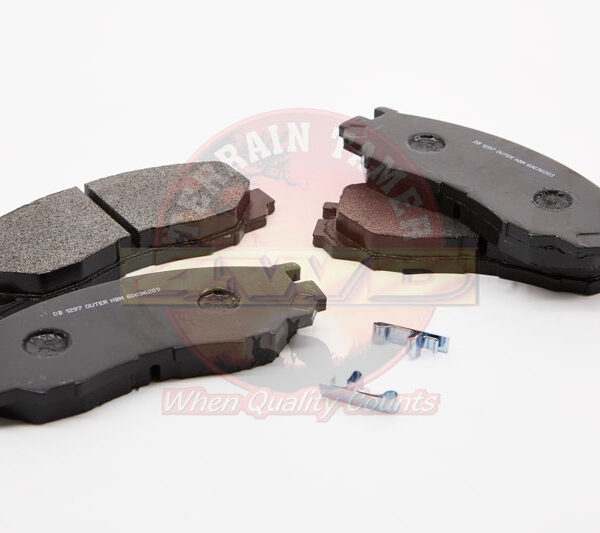 PLAQUETTES DE FREIN AVANT ÉTRIER SIMPLE PISTON