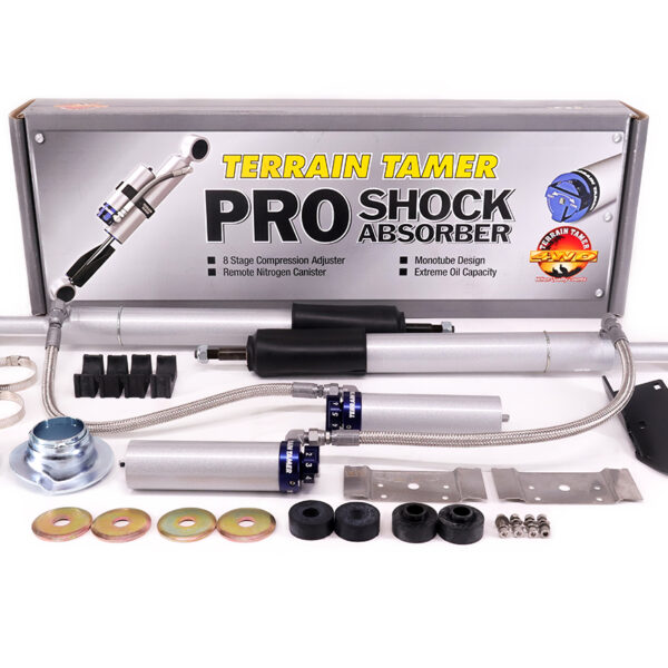 AMORTISSEUR À BONBONNE SÉPARÉE (PAIRE) RÉGLABLE 1-8