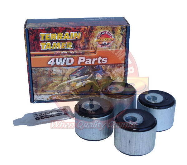 KIT SILENT-BLOCS EXCENTRIQUES POUR RÉHAUSSE DE PLUS DE 50MM