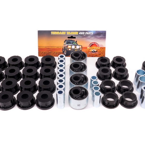 KIT SILENT-BLOCS COMPLET AV + ARR POUR RÉHAUSSE JUSQU'Á 50MM