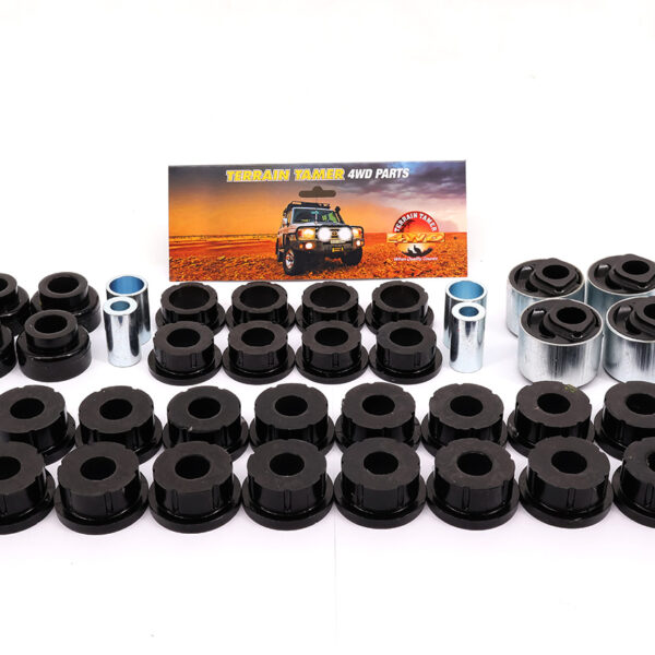 KIT SILENT-BLOCS COMPLET AVANT ET ARRIÈRE RÉHAUSSE