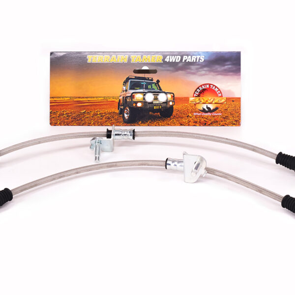 KIT DE FLEXIBLES DE FREIN TRÉSSÉ POUR TTBBK02/03