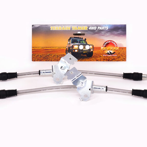 KIT DE FLEXIBLES DE FREIN TRÉSSÉ POUR TTBBK06