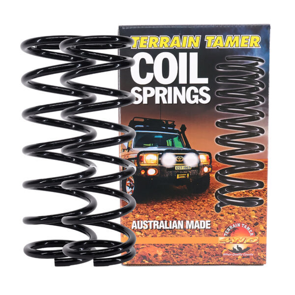 COILS REAR RAISED 100MM COMPETITION OFF ROAD TO 300KG