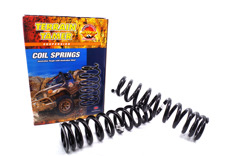 RESSORTS AVANT RÉHAUSSE 40MM JUSQU'À 100KG V6 & V8 AVEC KDSS