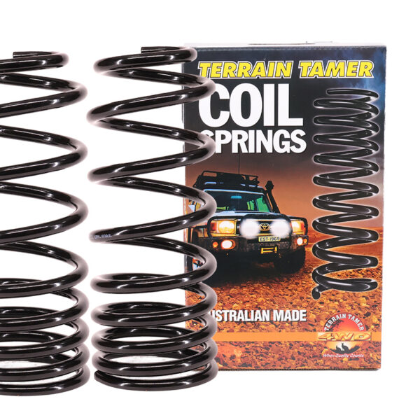 RESSORTS ARRIÈRE PROGRESSIF RÉHAUSSE 40MM 100-250KG