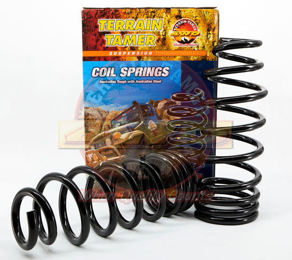 RESSORTS HELICOIDAUX ARRIERE RÉHAUSSE 40MM JUSQU'A 100KG