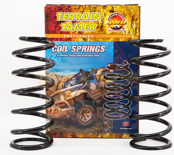 RESSORTS ARRIÈRE RÉHAUSSE 50MM 300KG CONVERSION PNEUMATIQUE