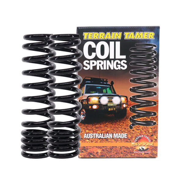 COILS FRONT RAISED 40-50MM 100KG+ TAPERED WIRE