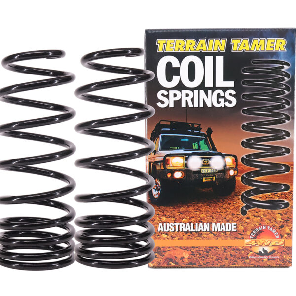 COIL SPRING PAIR REAR RAISE 45-50MM 0-100KG