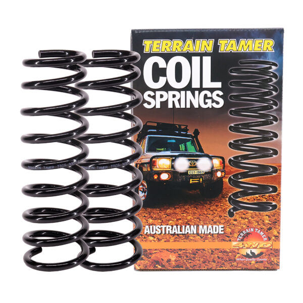 RESSORTS ARRIÈRE RÉHAUSSE 40MM 200-400KG CONDUITE A DROITE !