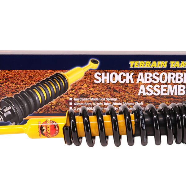 RESSORTS/AMORTISSEURS PRÉMONTÉS RÉHAUSSE +40MM TARAGE +100KG