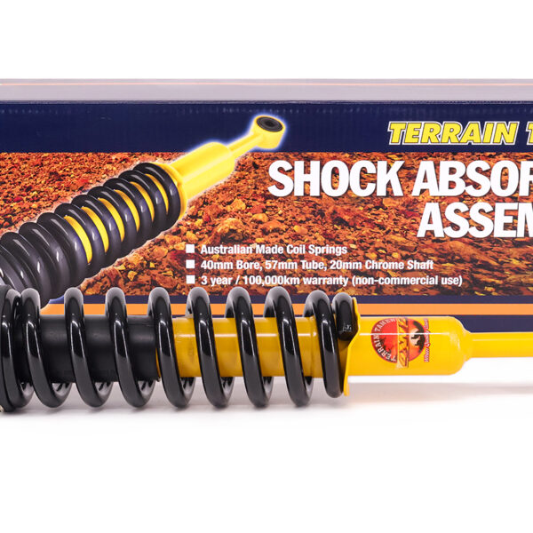 RESSORTS/AMORTISSEURS PRÉMONTÉS RÉHAUSSE 40MM 100KG+