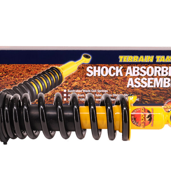 RESSORTS/AMORTISSEURS PRÉMONTÉS RÉHAUSSE +40MM TARAGE +50-10