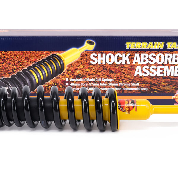 RESSORTS/AMORTISSEURS PRÉMONTÉS RÉHAUSSE +40MM TARAGE 100KG+