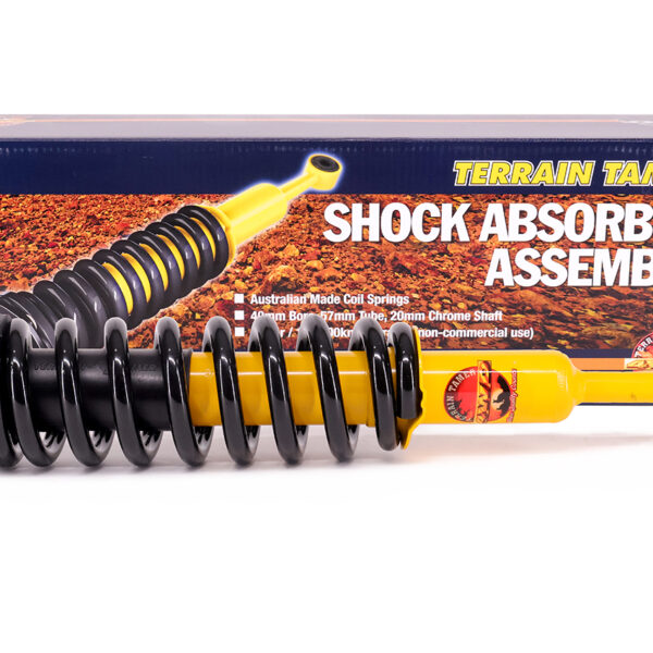 RESSORTS/AMORTISSEURS PRÉMONTÉS RÉHAUSSE +40MM TARAGE +100KG