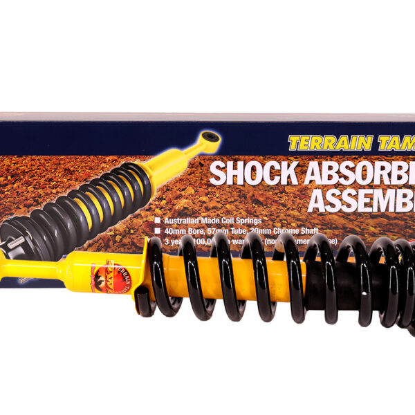 RESSORTS/AMORTISSEURS PRÉMONTÉS RÉHAUSSE +40MM TARAGE 100KG+