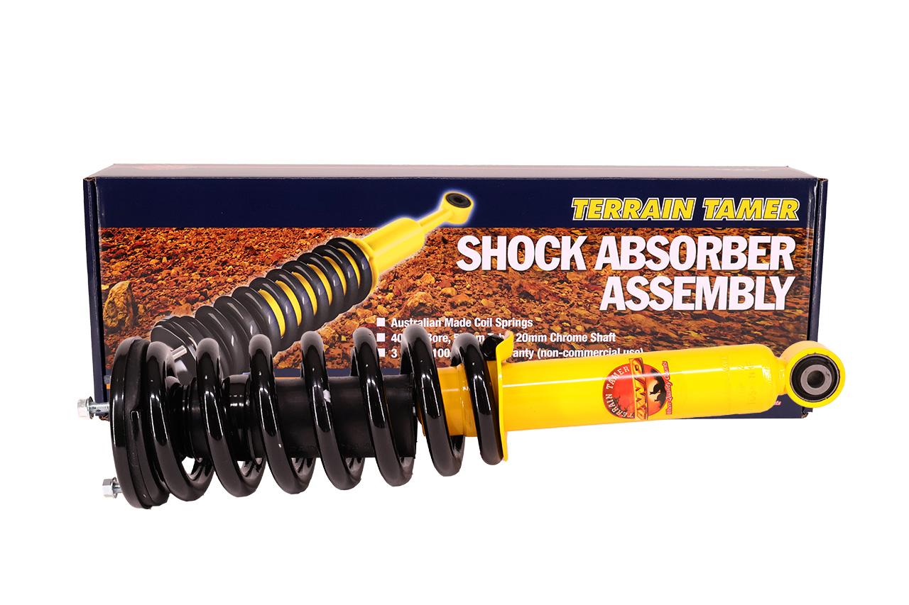 RESSORTS/AMORTISSEURS PRÉMONTÉS RÉHAUSSE +40MM +75KG DIESEL