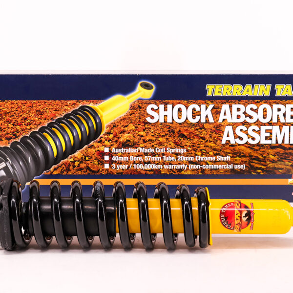 RESSORTS/AMORTISSEURS PRÉMONTÉS RÉHAUSSE +40MM TARAGE +100KG