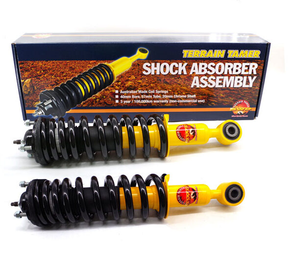 RESSORTS/AMORTISSEURS PRÉMONTÉS RÉHAUSSE +40MM CONFORT