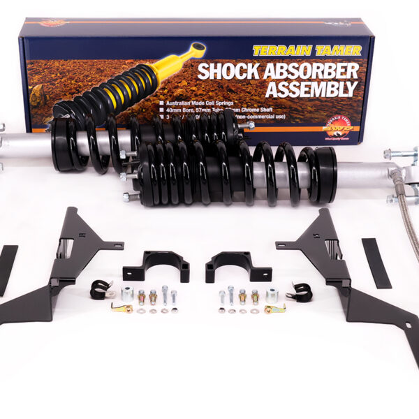 RESSORTS/AMORTISSEURS PRO PRÉMONTÉS RÉHAUSSE +30MM +100KG