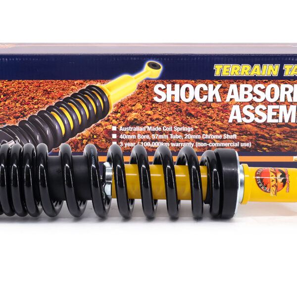 COIL OVER SHOCK ASSY PAIR RAISED 40-50MM 100KG PLUS