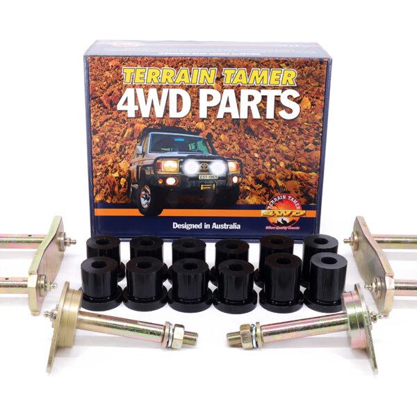 T/T SHACKLE & PIN BUSH KIT SET