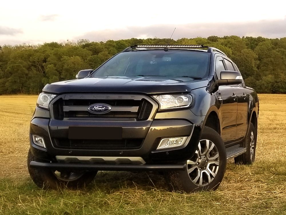 Kit éclairage LED barre de toit Lazer Ford Ranger / Raptor (2015+) avec barres longitudinales – Image 1