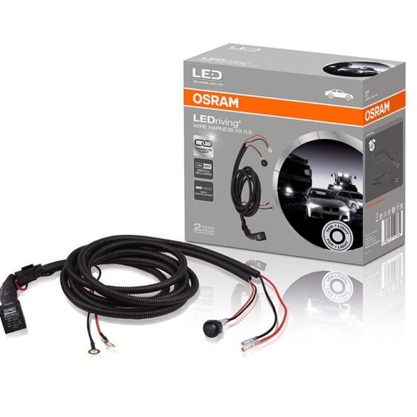 Câble de barre LED OSRAM AX 1LS – Faisceau 12V – Interrupteur inclus