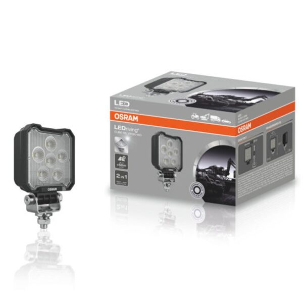 Alternative view of Cube LED OSRAM WL VX100-WD – Faisceau large – 2000 lm – 12/24V