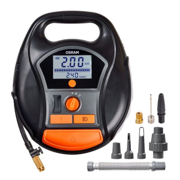 Gonfleur de pneus sans fil rechargeable PNEUgonflage 6000 – 12V