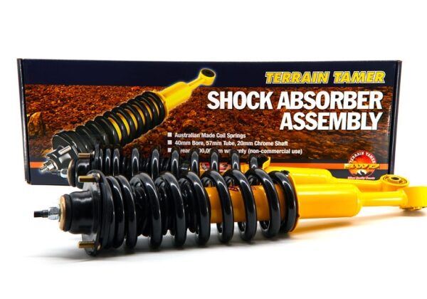 RESSORTS/AMORTISSEURS PRÉMONTÉS RÉHAUSSE +40MM TARAGE +50KG