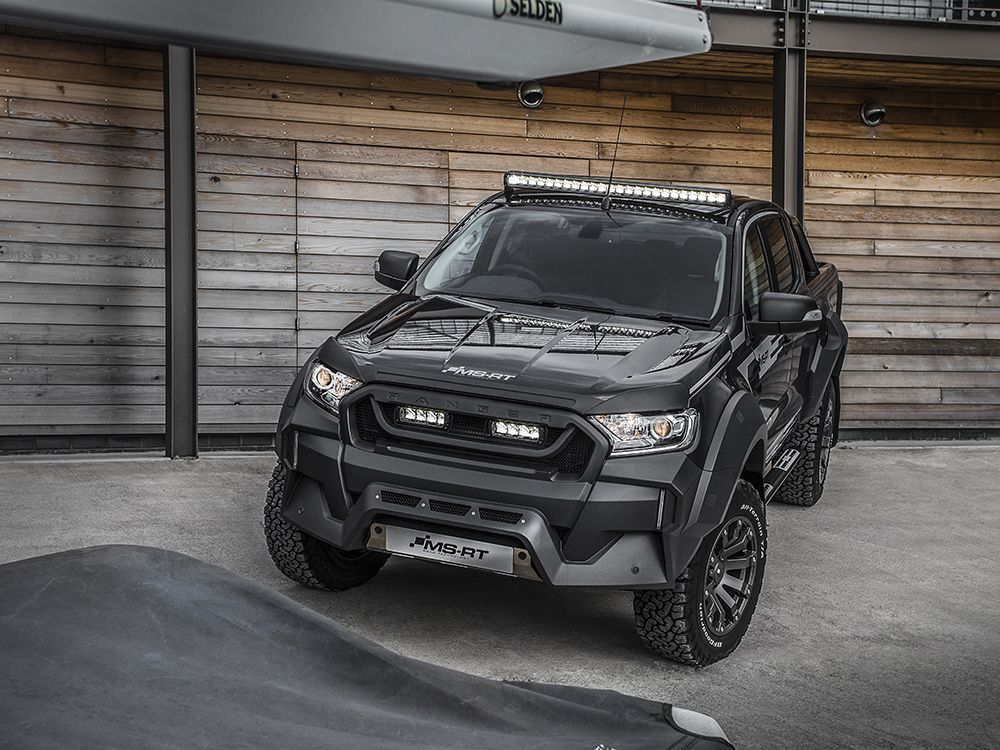 Kit éclairage LED de toit Lazer Ford Ranger / Raptor (2015+) sans barres longitudinales – Image 1