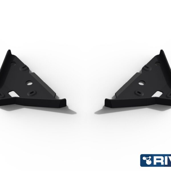 PLAQUE PROTECTION 3 mm RIVAL ACIER TRIANGLES AV FORD RANGER 2016-2022