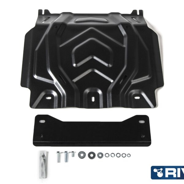 PLAQUE PROTECTION 3 mm RIVAL ACIER MOTEUR FIAT FULLBACK 2016-
