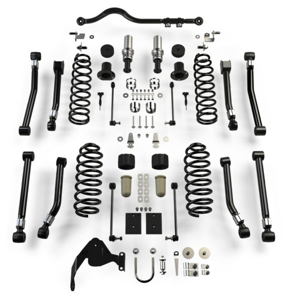KIT TERAFLEX OUTBACK OVERLAND 3" JEEP JKU - SANS AMORTISSEUR