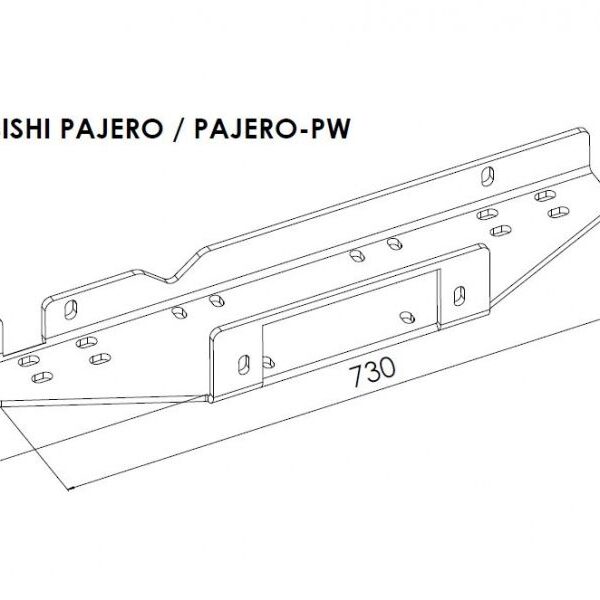 PLATINE TREUIL PC ORIGINE MITSUBISHI PAJERO 2007-2015