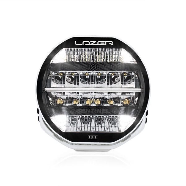 PHARE LED LAZER SENTINEL 9" EL-blanc- feux de position - 'slim' mount