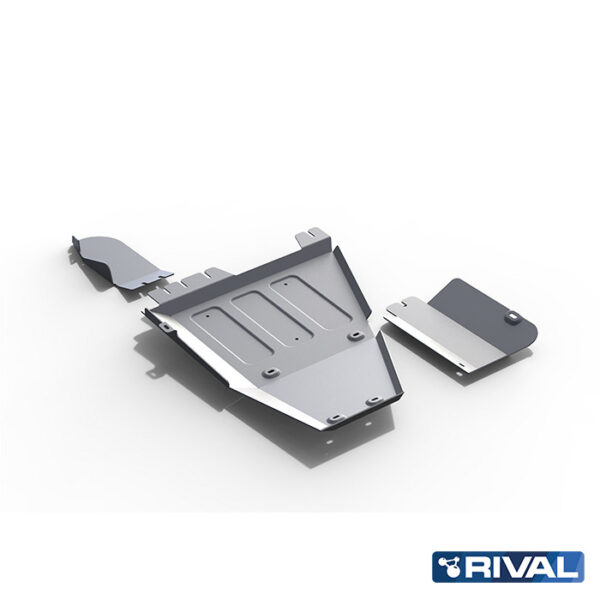 PLAQUE PROTECTION RIVAL 4MM BT+ADBLUE+SONDE LAMBDA TOY. HILUX REVO