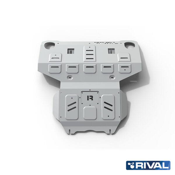 PLAQUE PROTECTION RIVAL 4MM MOTEUR+RADIA TOYOYA HILUX REVO  (bP11)