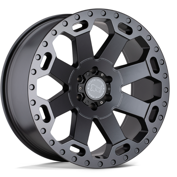 JANTE BLACK RHINO WARLORD 9x17 6X139.7 ET12 CB112 GUN METAL