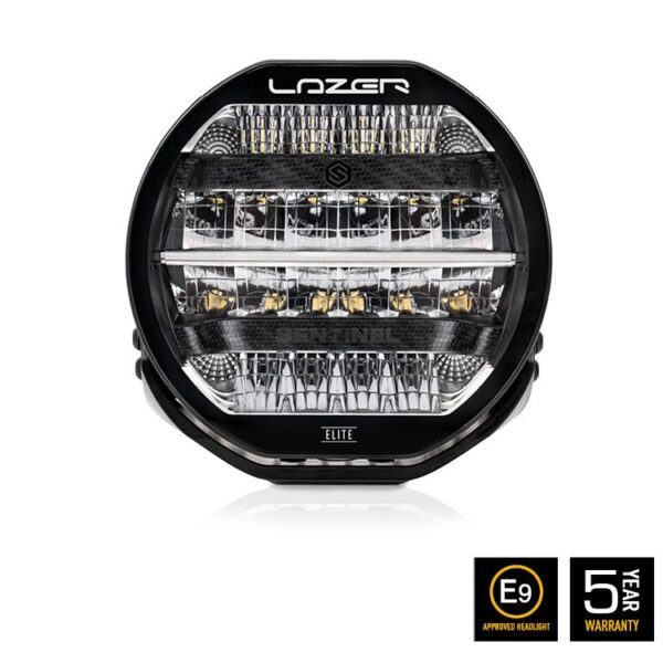 PHARE LED LAZER SENTINEL 9" ELITE - feux de position - 'slim' mount